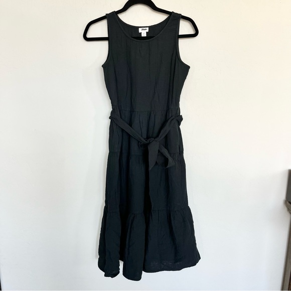 J. Crew Belted Gauze Midi Dress - Picture 2 of 8